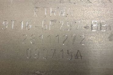 Викуп каталізатора 9T16-5F297-BB Half Shield 2 bolt flange 4.25" Weld to Weld (FD-217) FoMoCo Марка автомобіля Ford     Вставка каталізатора Кераміка Тип палива Бензин Каталітична марка FoMoCo