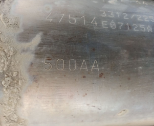 Викуп каталізатора 500AA Domestic Low Марка автомобіля Chrysler     Вставка каталізатора Кераміка Тип палива Бензин