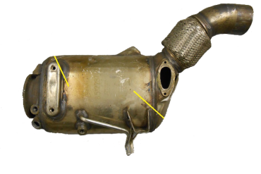 Викуп каталізатора 1711858 112188630000 Eberspächer Марка автомобіля BMW     Вставка каталізатора Кераміка Тип палива Бензин Каталітична марка Eberspächer