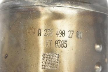 Викуп каталізатора KT 0385 A2384902700 Марка автомобіля Mercedes Benz Модель автомобіля Mercedes Benz C-Class W205 - 2.0CGI Рік автомобіля 2020 Вставка каталізатора Кераміка Тип палива Бензин