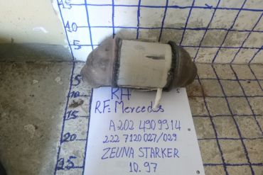 Викуп каталізатора A2024909914 2227120027/029 Марка автомобіля Mercedes Benz Модель автомобіля Mercedes Benz CLK-Class 320   Вставка каталізатора Кераміка Тип палива Бензин