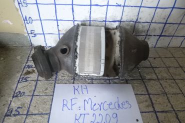 Викуп каталізатора KT 2209 Марка автомобіля Mercedes Benz     Вставка каталізатора Кераміка Тип палива Бензин