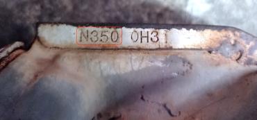 Викуп каталізатора N350 Марка автомобіля Mazda Модель автомобіля Mazda RX series   Вставка каталізатора Кераміка Тип палива Бензин