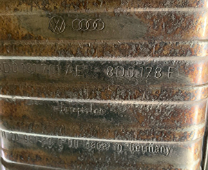 Викуп каталізатора 8D0131701AE 8D0178F Марка автомобіля Audi|Volkswagen     Вставка каталізатора Кераміка Тип палива Бензин