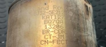 Викуп каталізатора BJ32-5E212-AD / KAT 127 Марка автомобіля Land Rover Модель автомобіля Land Rover Range Rover Evoque 2.0L (L538)   Вставка каталізатора Кераміка Тип палива Бензин