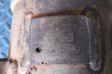 Викуп каталізатора 17150-31590 Марка автомобіля Toyota     Вставка каталізатора Кераміка Тип палива Бензин