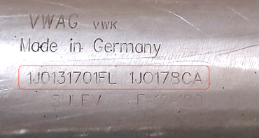 Викуп каталізатора 1J0131701FL 1J0178CA  Eberspächer Марка автомобіля Audi|Volkswagen     Вставка каталізатора Металеві Тип палива Бензин Каталітична марка Eberspächer