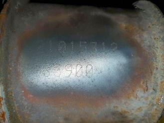 Викуп каталізатора 21015312 Domestic Pre Марка автомобіля General Motors     Вставка каталізатора Кераміка Тип палива Бензин