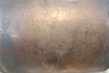 Викуп каталізатора 4G0131701BF 8K0178FD  Eberspächer Марка автомобіля Audi|Volkswagen Модель автомобіля Audi A4|Audi A6 2.0 TFSI (4G)   Вставка каталізатора Кераміка Тип палива Бензин Каталітична марка Eberspächer