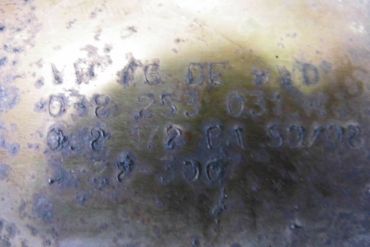 Викуп каталізатора 038253031M 038178BA Марка автомобіля Audi|Volkswagen     Вставка каталізатора Кераміка Тип палива Бензин