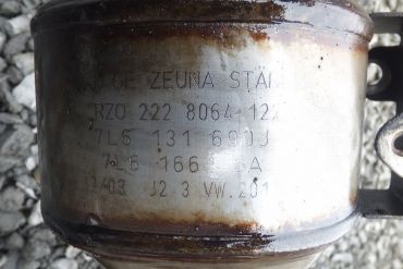 Викуп каталізатора 7L6131690J 7L6166BA RZO 2228064122 Марка автомобіля Audi|Volkswagen     Вставка каталізатора Кераміка Тип палива Бензин