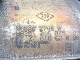 Викуп каталізатора 208A02746R H8201246875  Eberspächer Марка автомобіля Renault Модель автомобіля Renault Laguna Coupe 2.0 dCi (110 kw / 150 hp)|Renault Espace 2.0 DCi (JK) Рік автомобіля 2013|2014|2015 Вставка каталізатора Кераміка Тип палива Бензин Каталітична марка Eberspächer
