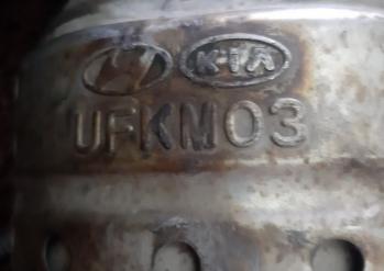 Викуп каталізатора UFKM03 Марка автомобіля Hyundai|Kia     Вставка каталізатора Кераміка + DPF Тип палива Дизель