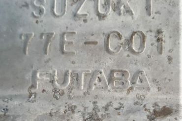 Викуп каталізатора 77E-C01  Futaba Марка автомобіля Suzuki     Вставка каталізатора Кераміка Тип палива Бензин Каталітична марка Futaba