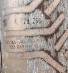 Викуп каталізатора 1728266 2236789003 Zeuna Augsburg Марка автомобіля BMW     Вставка каталізатора Кераміка Тип палива Бензин Каталітична марка Zeuna Augsburg