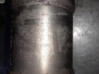 Викуп каталізатора 4H0131703J 4H0178DA on the cover of manifold : 07P253017G Boysen Марка автомобіля Audi|Volkswagen Модель автомобіля Audi A8 6.3 FSI (D4)   Вставка каталізатора Кераміка Тип палива Бензин Каталітична марка Boysen