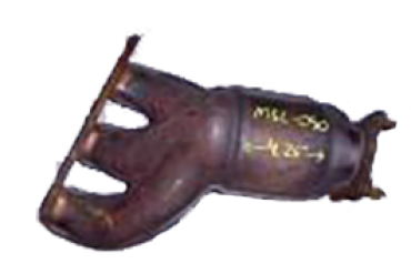 Викуп каталізатора Volvo 3 Pipe No Code 4.25" Brick Chamber