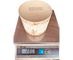 Викуп каталізатора 1585A962 - Monolith 3V44 Марка автомобіля Mitsubishi     Вставка каталізатора Кераміка Тип палива Бензин