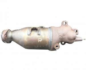 Викуп каталізатора MC Mitsubishi 11. 4 finger mitsu. Flange on each end angled in opposite directions. O2 on flange that has hanger . Марка автомобіля Mitsubishi     Вставка каталізатора Кераміка Тип палива Бензин