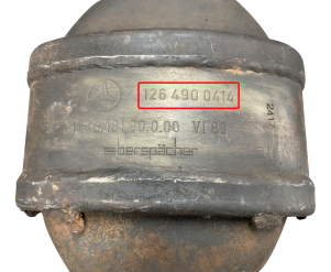 Викуп каталізатора 1264900414 Марка автомобіля Mercedes Benz     Вставка каталізатора Кераміка Тип палива Бензин