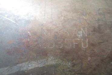 Викуп каталізатора ED3--- Series ED35AH / ED35DS / ED35FU / ED36KM / ED37DH / ED3FHT Марка автомобіля Nissan     Вставка каталізатора Кераміка Тип палива Бензин
