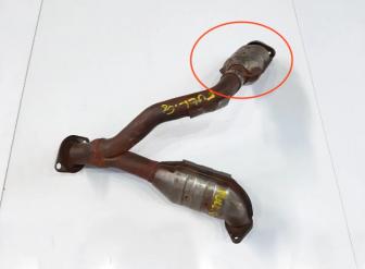 Викуп каталізатора SC 1 Sensor on Pipe / Code found on this part Марка автомобіля Mitsubishi     Вставка каталізатора Кераміка Тип палива Бензин