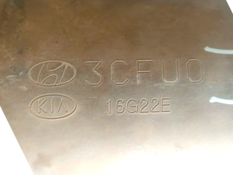 Викуп каталізатора 3CFU0 Марка автомобіля Hyundai|Kia     Вставка каталізатора Кераміка Тип палива Бензин