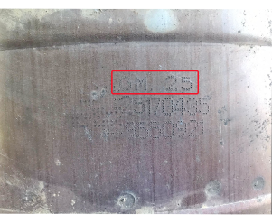Викуп каталізатора GM 25 (Type 2) 25170435 Марка автомобіля General Motors     Вставка каталізатора Кераміка Тип палива Бензин