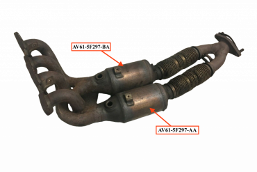 Викуп каталізатора AV61-5F297-BA  FoMoCo Марка автомобіля Ford Модель автомобіля Ford Focus III 1.6 Duratec   Вставка каталізатора Кераміка Тип палива Бензин Каталітична марка FoMoCo