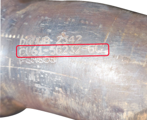 Викуп каталізатора CV61-5G232-GC Q23421297 FoMoCo Марка автомобіля Ford     Вставка каталізатора Кераміка Тип палива Бензин Каталітична марка FoMoCo