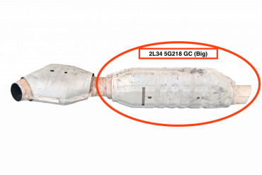 Викуп каталізатора 2L34 5G218 GC (REAR) M3 112 PLE Марка автомобіля Ford     Вставка каталізатора Кераміка Тип палива Бензин