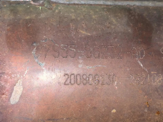 Викуп каталізатора 7S55-5G232-AD Марка автомобіля Ford     Вставка каталізатора Кераміка Тип палива Бензин