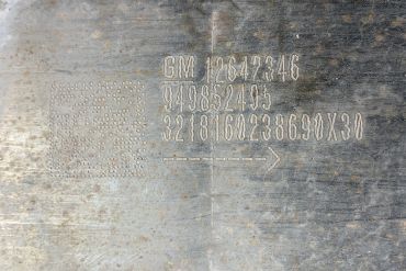 Викуп каталізатора 12642346 949852495 Марка автомобіля General Motors   Рік автомобіля 2018|2019|2020 Вставка каталізатора Кераміка Тип палива Бензин