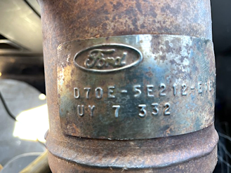 Викуп каталізатора D70E-5E212-E1B Марка автомобіля Ford     Вставка каталізатора Кераміка Тип палива Бензин