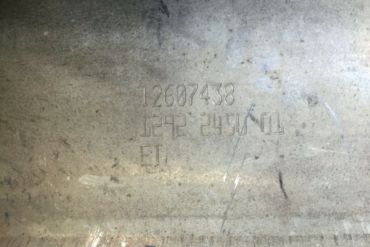 Викуп каталізатора 12607438 Late Front Diesel Cat Марка автомобіля General Motors     Вставка каталізатора Кераміка Тип палива Бензин