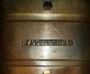 Викуп каталізатора F70C AA HOT F5223FB Марка автомобіля Ford     Вставка каталізатора Кераміка Тип палива Бензин