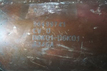 Викуп каталізатора 96499741 Марка автомобіля General Motors     Вставка каталізатора Кераміка Тип палива Бензин