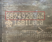 Викуп каталізатора 68249203AA 16ABC0A0 Марка автомобіля Chrysler     Вставка каталізатора Кераміка Тип палива Бензин