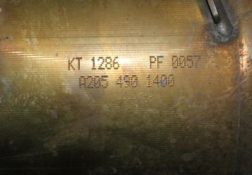 Викуп каталізатора KT 1286 A2054901500 / A2054904914 / A2054909514 Марка автомобіля Mercedes Benz Модель автомобіля Mercedes Benz C-Class S205 C220 W205 - 2.0 CDI Рік автомобіля 2014|2015|2016|2017|2018 Вставка каталізатора Кераміка Тип палива Бензин