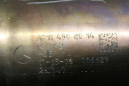 Викуп каталізатора KT 1198 A2114908014 Марка автомобіля Mercedes Benz Модель автомобіля Mercedes Benz E-Class W211 - E280 CDI   Вставка каталізатора Кераміка Тип палива Бензин