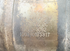 Викуп каталізатора 8J0131690S 1K0166DC Марка автомобіля Audi|Volkswagen Модель автомобіля Volkswagen Crafter 2.0 TDI (130 kw)   Вставка каталізатора Кераміка Тип палива Бензин