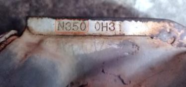 Викуп каталізатора N350 Марка автомобіля Mazda Модель автомобіля Mazda RX series   Вставка каталізатора Кераміка Тип палива Бензин