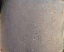 Викуп каталізатора C 331N 8200753258 Eberspächer Марка автомобіля Renault     Вставка каталізатора Кераміка Тип палива Бензин Каталітична марка Eberspächer