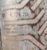 Викуп каталізатора 1728266 2236789003 Zeuna Augsburg Марка автомобіля BMW     Вставка каталізатора Кераміка Тип палива Бензин Каталітична марка Zeuna Augsburg