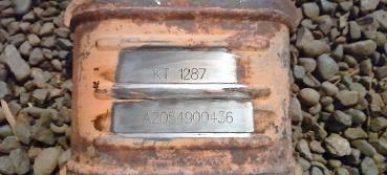 Викуп каталізатора KT 1287 A2054900436 Марка автомобіля Mercedes Benz     Вставка каталізатора Металеві Тип палива Бензин