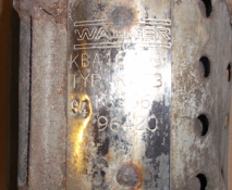 Викуп каталізатора KBA 16515 TYP KA 73 / 18364 / 96415 Walker Марка автомобіля Walker     Вставка каталізатора Кераміка Тип палива Бензин Каталітична марка Walker