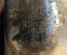 Викуп каталізатора AE53-5F297-SB  FoMoCo Марка автомобіля Ford     Вставка каталізатора Кераміка Тип палива Бензин Каталітична марка FoMoCo