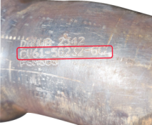 Викуп каталізатора CV61-5G232-GC Q23421297 FoMoCo Марка автомобіля Ford     Вставка каталізатора Кераміка Тип палива Бензин Каталітична марка FoMoCo