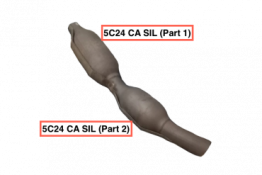 Викуп каталізатора 5C24 CA SIL (Part 2) Smaller Unit (Front) Марка автомобіля Ford     Вставка каталізатора Кераміка Тип палива Бензин