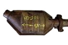 Викуп каталізатора 87GB-5E242-FA 5.5" Brick Chamber. Марка автомобіля Ford     Вставка каталізатора Кераміка Тип палива Бензин